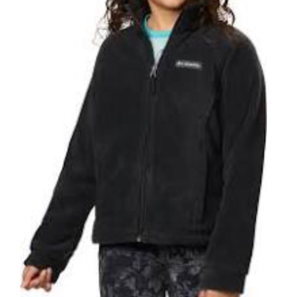 Columbia fleece jacket in black